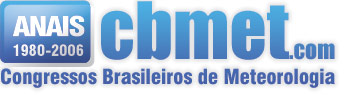 ANAIS - 1980-2006 - CBMET.COM - CONGRESSOS BRASILEIROS DE METEOROLOGIA